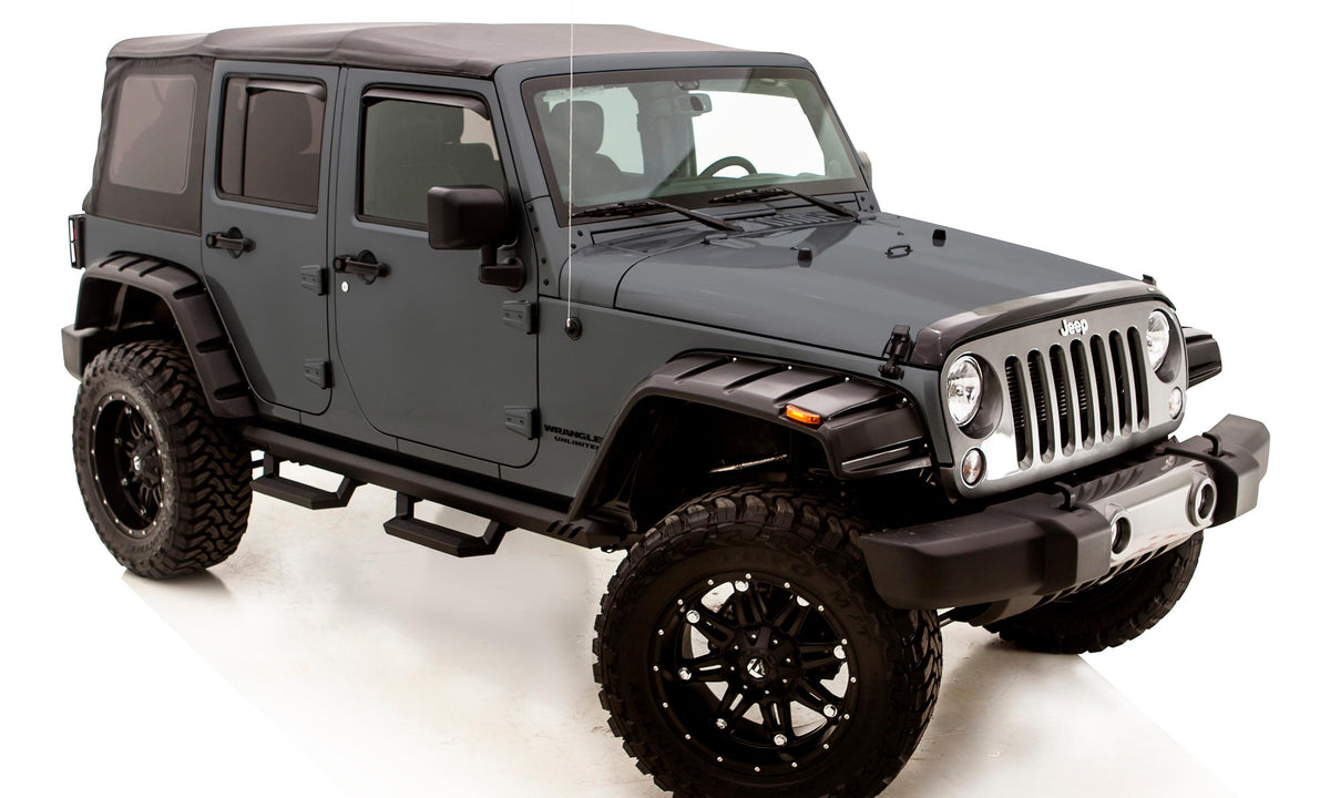 Lund Rx-Jeep Rivet Style 4pc Smooth (1997-2006 Jeep Wrangler) - RX605S