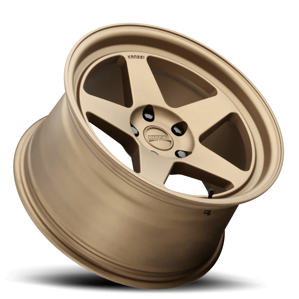 Kansei Wheels Aluminum Wheels 17x8.5 KNP K12B Bronze 5x150 Bolt Pattern 0 Offset - K12B-78551-00