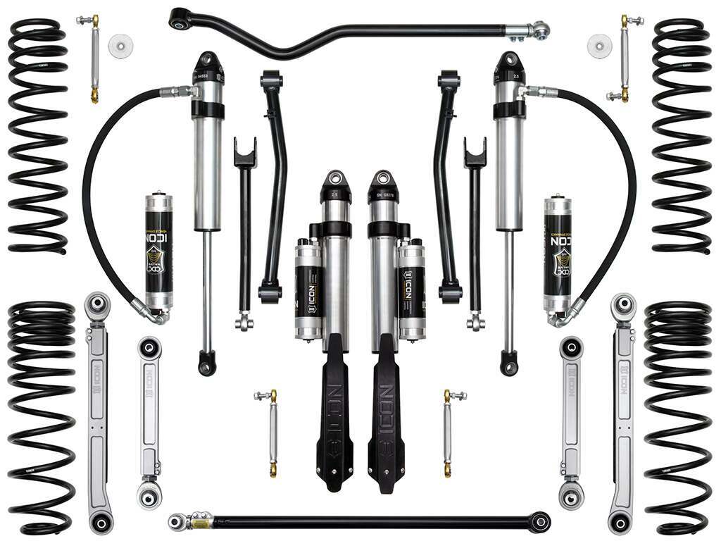 Icon 20-Up Jeep Gladiator 2.5" Stage 8 Suspension System (Billet) - K22108