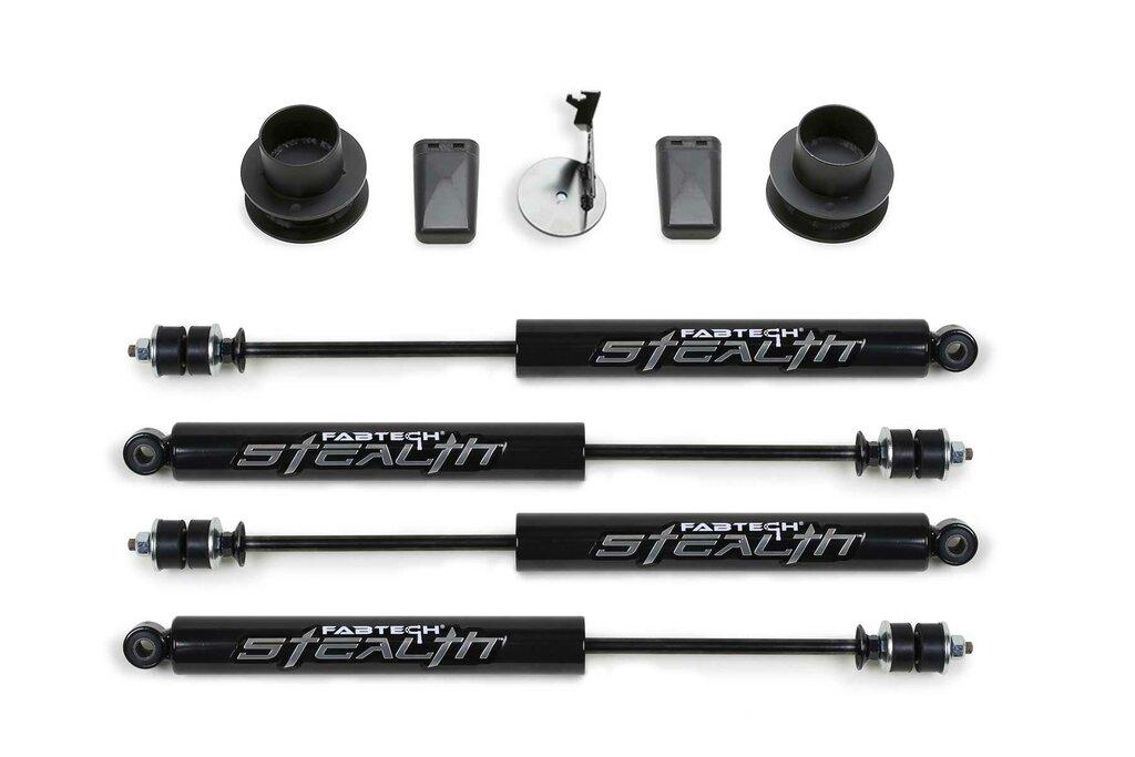 Fabtech 2.5" Coil Spcr Kit W/Stealth 2019-20 Ram 2500 4Wd (2019-2019 2500) - K3191M