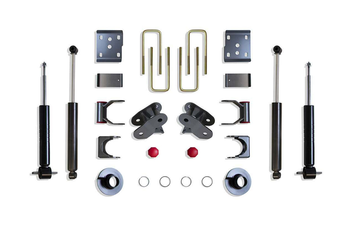 MaxTrac 2015-2025 F-150 4WD 2"/4" LOWERING KIT (STRUTS) - K333224S-4