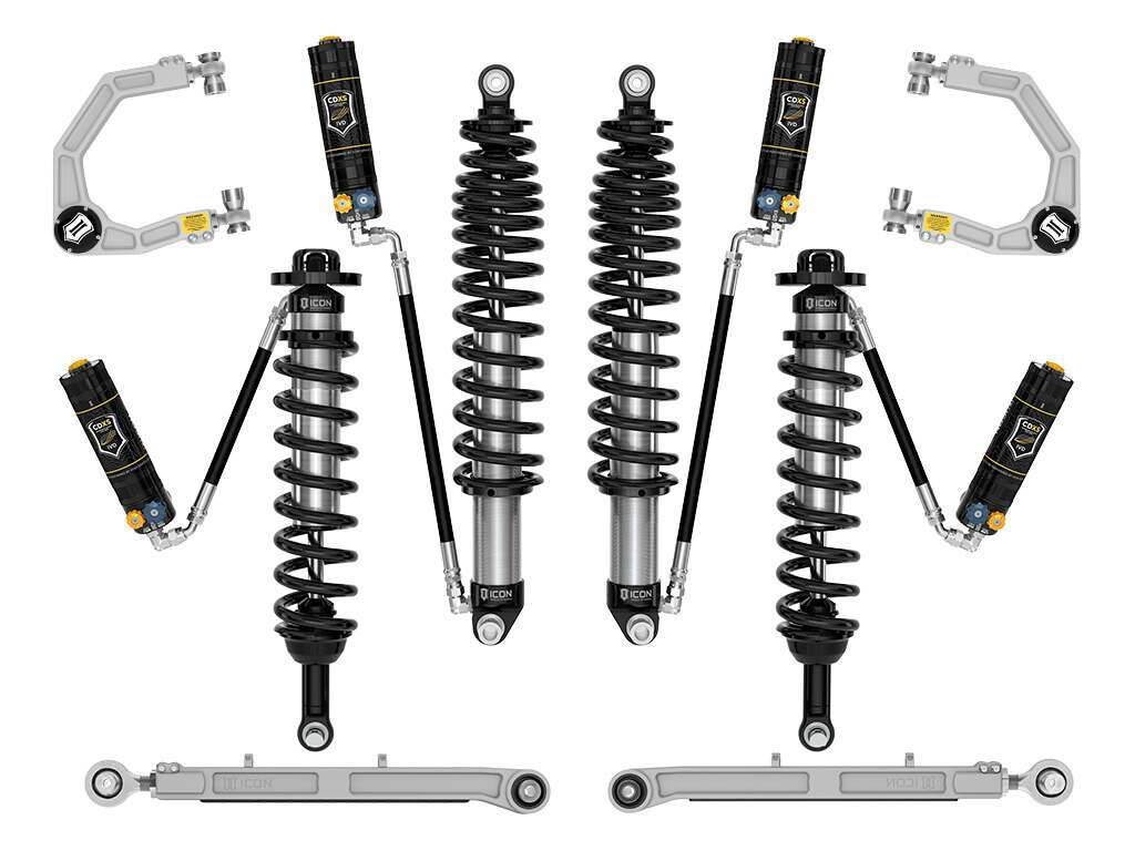 Icon 21-23 Bronco Sasquatch 2-3" Lift Stage 6 Suspension System Cdxs Billet - K40016D