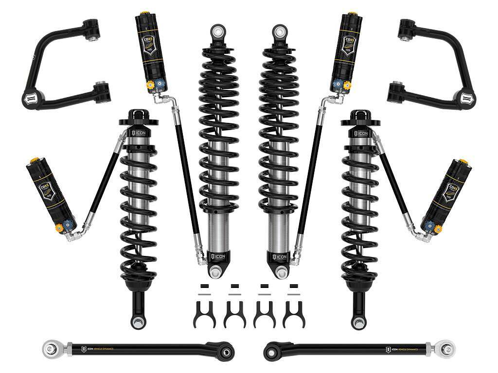 Icon 21-23 Bronco Sasquatch 2-3" Lift Stage 6 Suspension System Cdxs Tubular - K40016TD