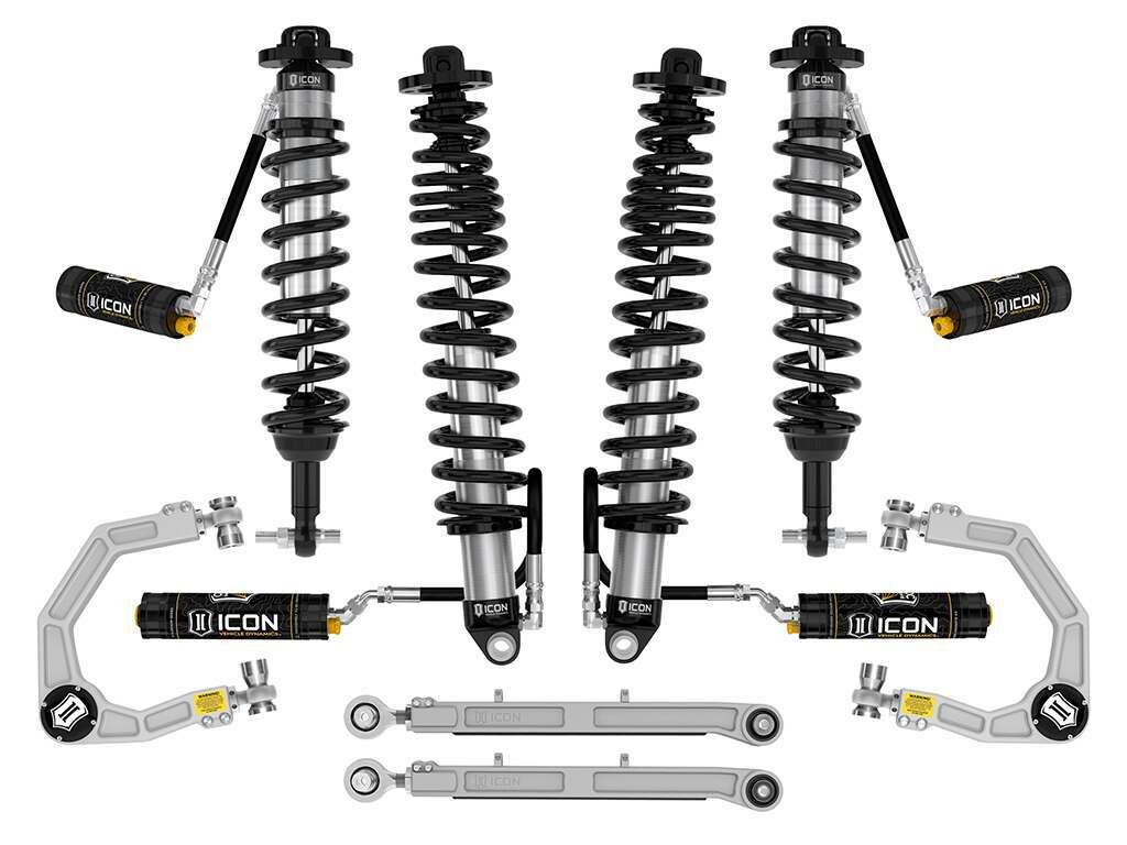 Icon 21-UP BRONCO NON-SASQUATCH 3-4" LIFT STAGE 6 SUSPENSION SYSTEM BILLET - K40006