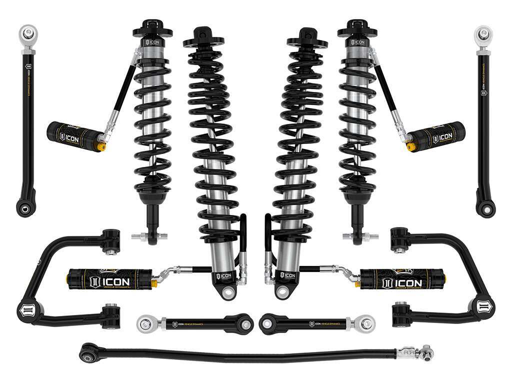 Icon 21-23 Bronco Sasquatch 2-3" Lift Stage 7 Suspension System Tubular Heavy Rate - K40017TX
