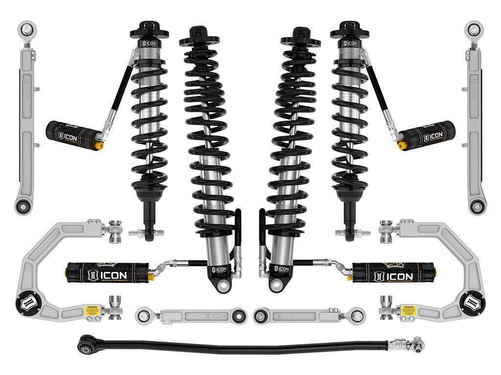 Icon 21-23 Bronco Non-Sasq 3-4" Lift Stage 7 Suspension System Billet Heavy Rate - K40007X