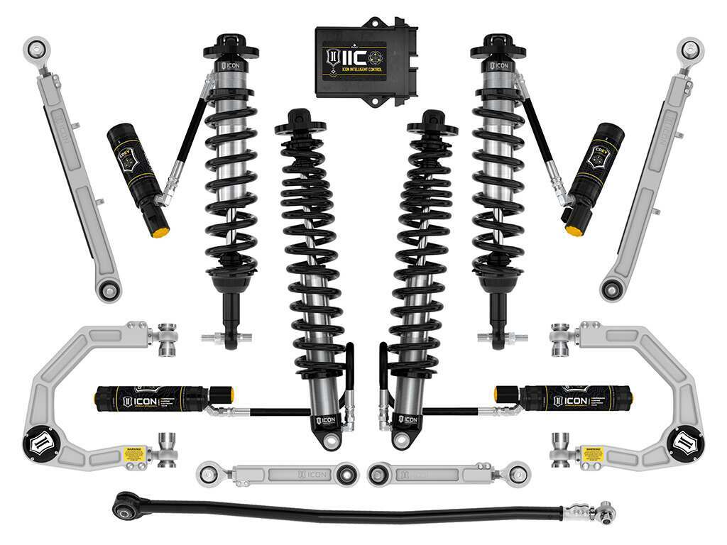 Icon 21-UP BRONCO NON-SASQUATCH 3-4" LIFT STAGE 8 SUSPENSION SYSTEM BILLET - K40008
