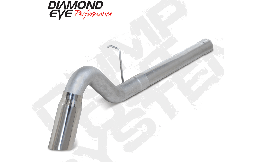 Diamond Eye Performance Filter Back Exhaust For 11-12 Silverado/Sierra 2500/3500 6.6L Duramax 4 Inch Single Side Aluminized Diamond Eye - K4156A