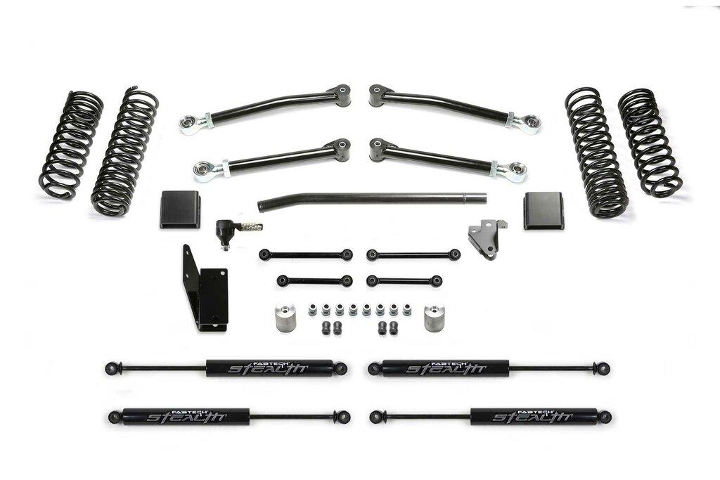 Fabtech 3" Trail W/ Stealth 2020 Jeep Jt 4Wd (2020-2020 Gladiator) - K4167M