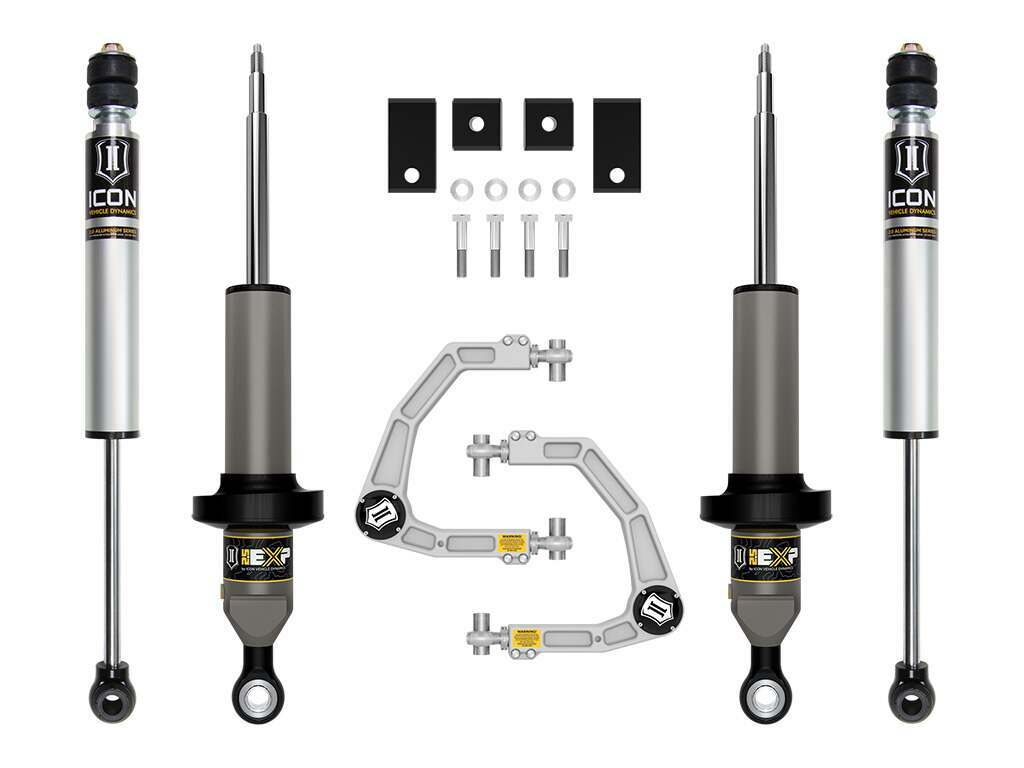 Icon 22-UP TUNDRA 0-3" STAGE 2 SUSPENSION SYSTEM BILLET (2022 Tundra) - K53192