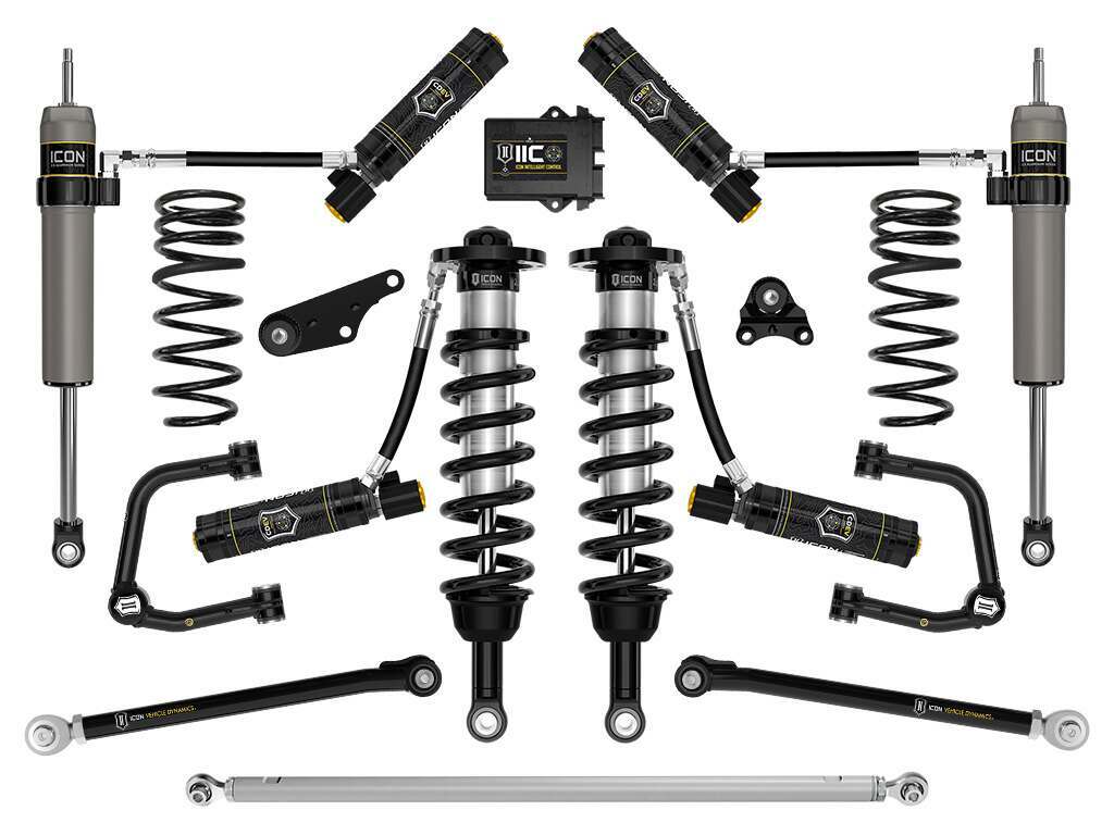 Icon 24 Land Cruiser 250 Series 1.25-3" Lift Stage 11 Suspension System Tubular - K53371T