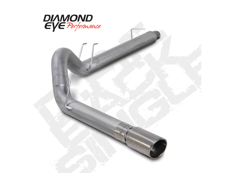 Diamond Eye Performance Filter Back Exhaust For 08-10 Ford F250/F350 Superduty 6.4L Powerstroke 5 Inch Aluminized Diamond Eye - K5364A