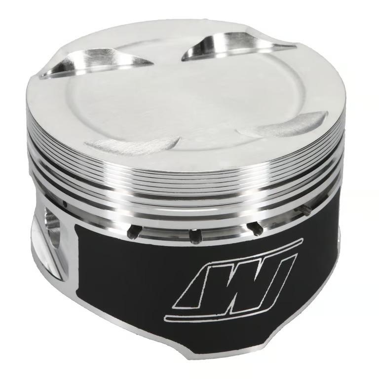 Wiseco Mazda 1.8L 16V L8 Piston Set, 84.50 mm Bore, 30.50 mm Compression Height, 0.787 in. Pin Diameter, Sport Compact, Set of 4. - K553M845