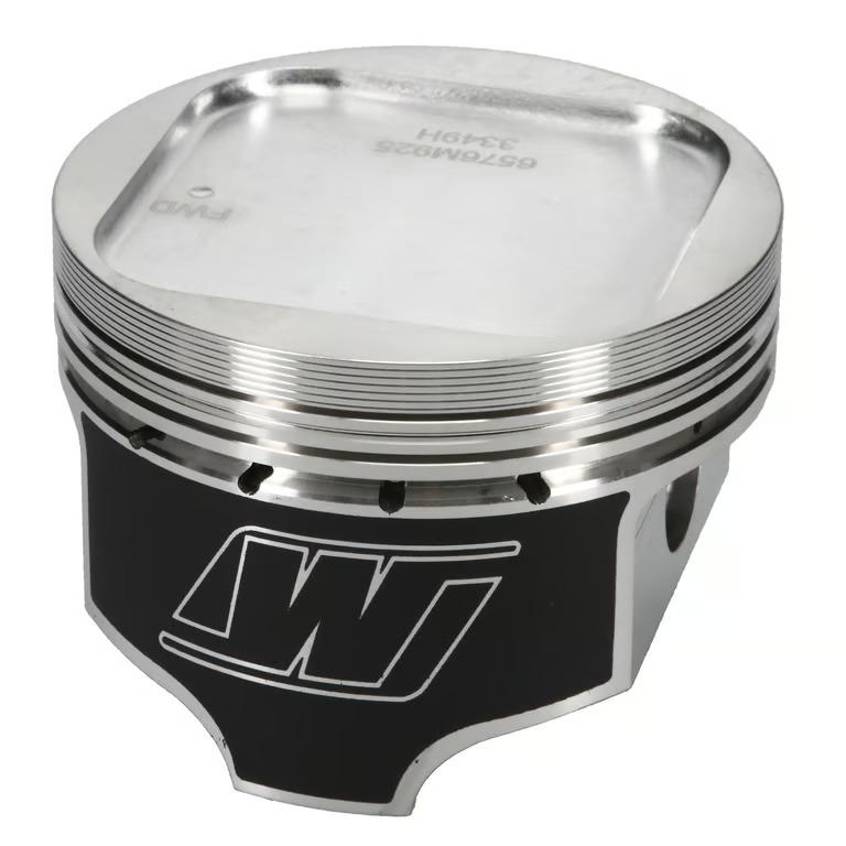 Wiseco Subaru EJ20 Piston Set, 92.50 mm Bore, 33.32 mm Compression Height, 0.9055 in. Pin Diameter, Sport Compact, Set of 4. - K576M925