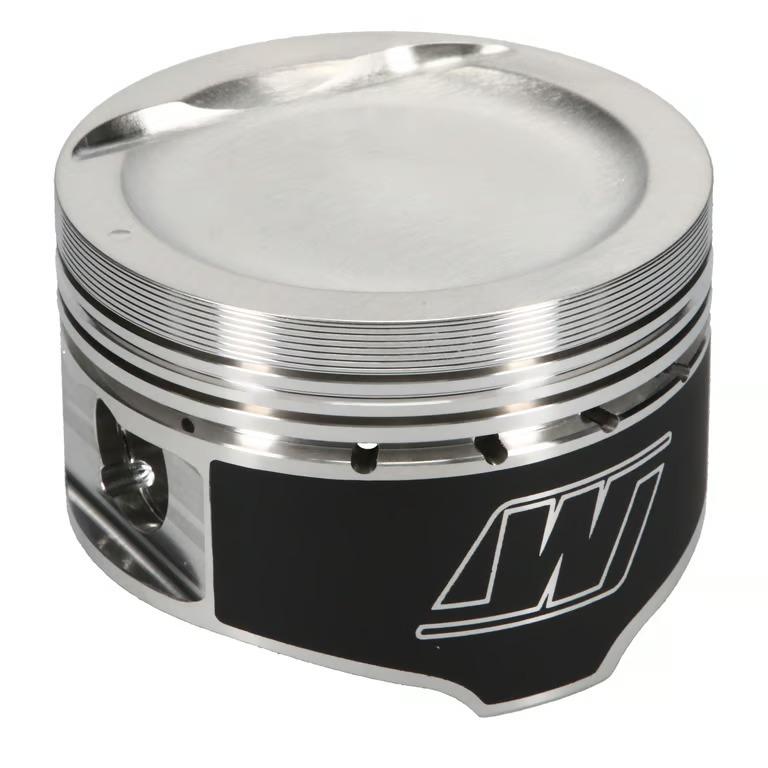 Wiseco GM 2.4L Piston Set, 90.50 mm Bore, 30.00 mm Compression Height, 0.866 in. Pin Diameter, Sport Compact, Set of 4. - K584M905