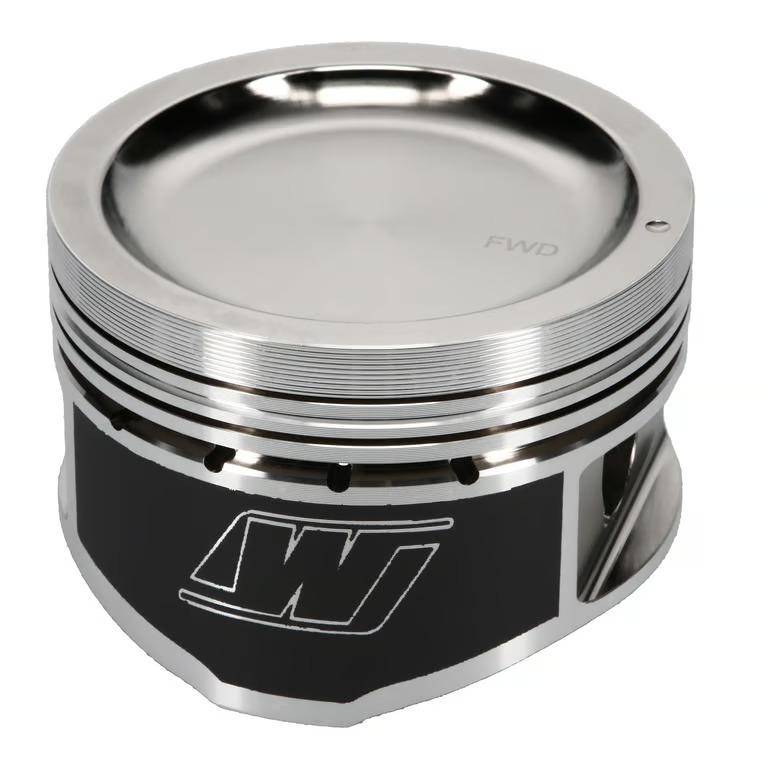 Wiseco Nissan KA24 Piston Set, 89.00 mm Bore, 33.94 mm Compression Height, 0.8268 in. Pin Diameter, Sport Compact, Set of 4. - K586M89