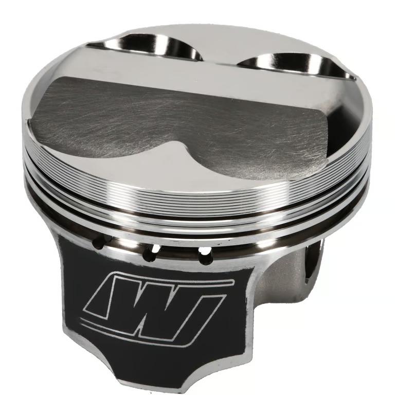 Wiseco Honda B16 Piston Set, 81.50 mm Bore, 30.00 mm Compression Height, 0.8268 in. Pin Diameter, Sport Compact, Set of 4. - K593M815