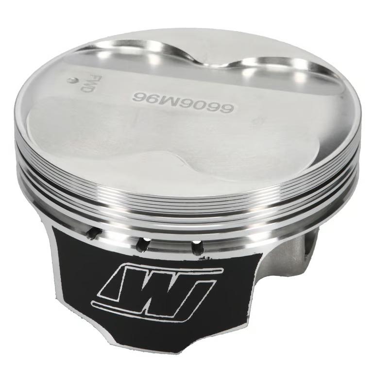 Wiseco Nissan VQ35DE Piston Set, 96.00 mm Bore, 29.67 mm Compression Height, 0.866 in. Pin Diameter, Sport Compact, Set of 6. - K606M96