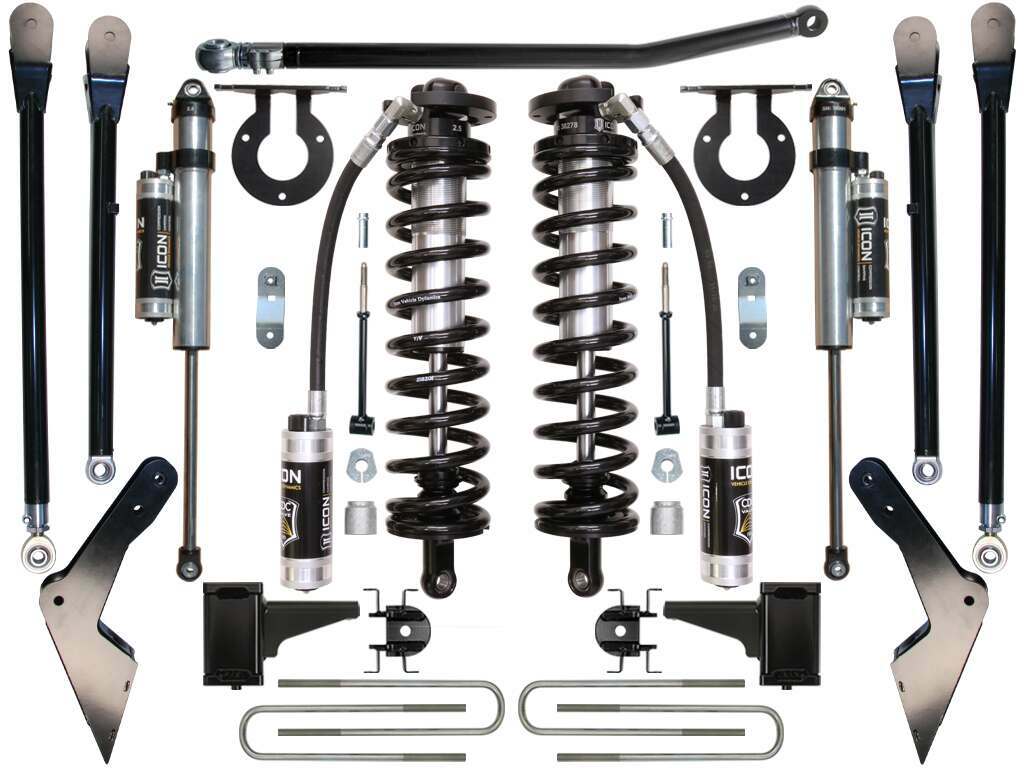 Icon 05-07 Ford F-250/F-350 4-5.5" Stage 4 Coilover Conversion System - K63114