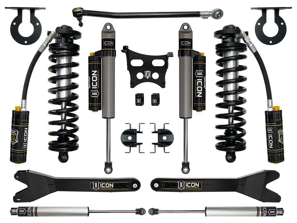 Icon 23 Ford F250/F350 2.5-3" Stage 4 Coilover Conversion System W/ Radius Arms - K63164R