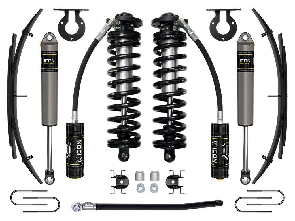 Icon 08-10 Ford F250/F350 2.5-3" Stage 2 Coilover Conversion System W Expansion Pack - K63182