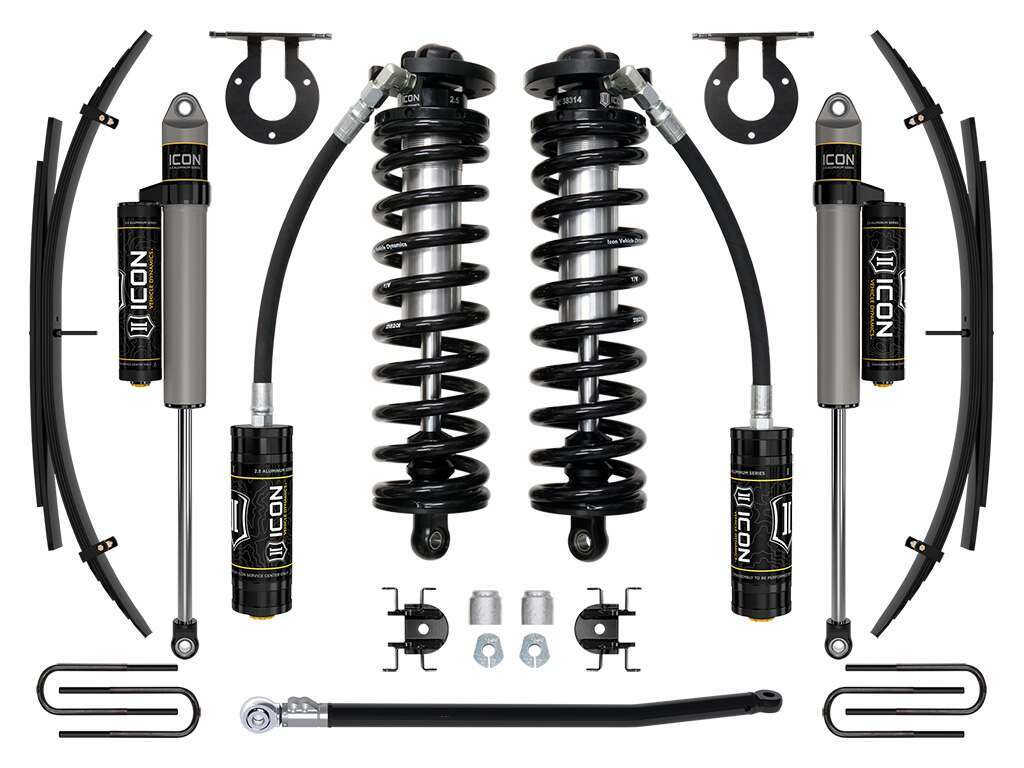Icon 11-16 Ford F250/F350 2.5-3" Stage 3 Coilover Conversion System W Expansion Pack - K63193