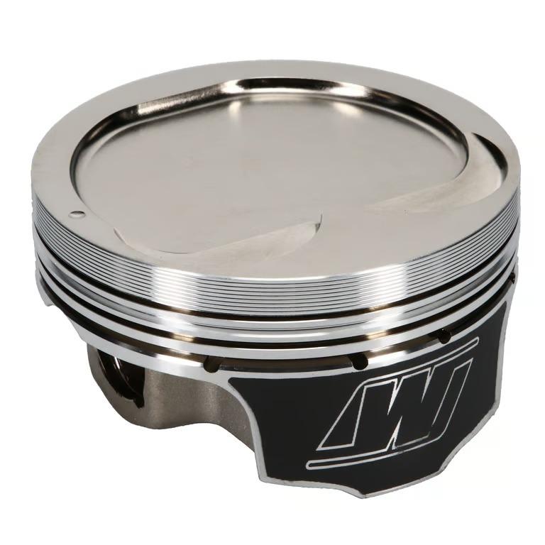 Wiseco Nissan VQ37 Piston Set, 86.50 mm Bore, 30.43 mm Compression Height, 0.8661 in. Pin Diameter, Sport Compact, Set of 6. - K643M955AP