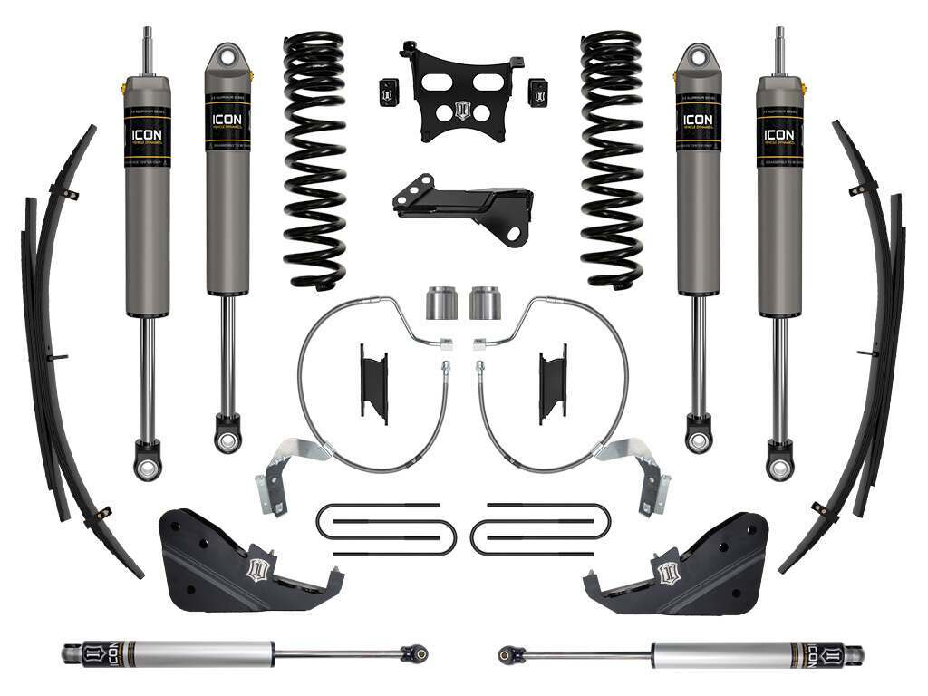 Icon 23-24 Ford F250/F350 4.5" Stage 3 Suspension System Diesel W/ Expansion Packs - K64543L