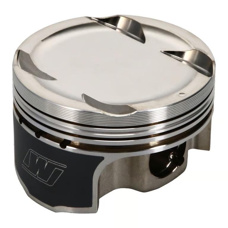 Wiseco Honda B16 Piston Set, 81.50 mm Bore, 30.00 mm Compression Height, 0.8268 in. Pin Diameter, Sport Compact, Set of 4. - K673M815