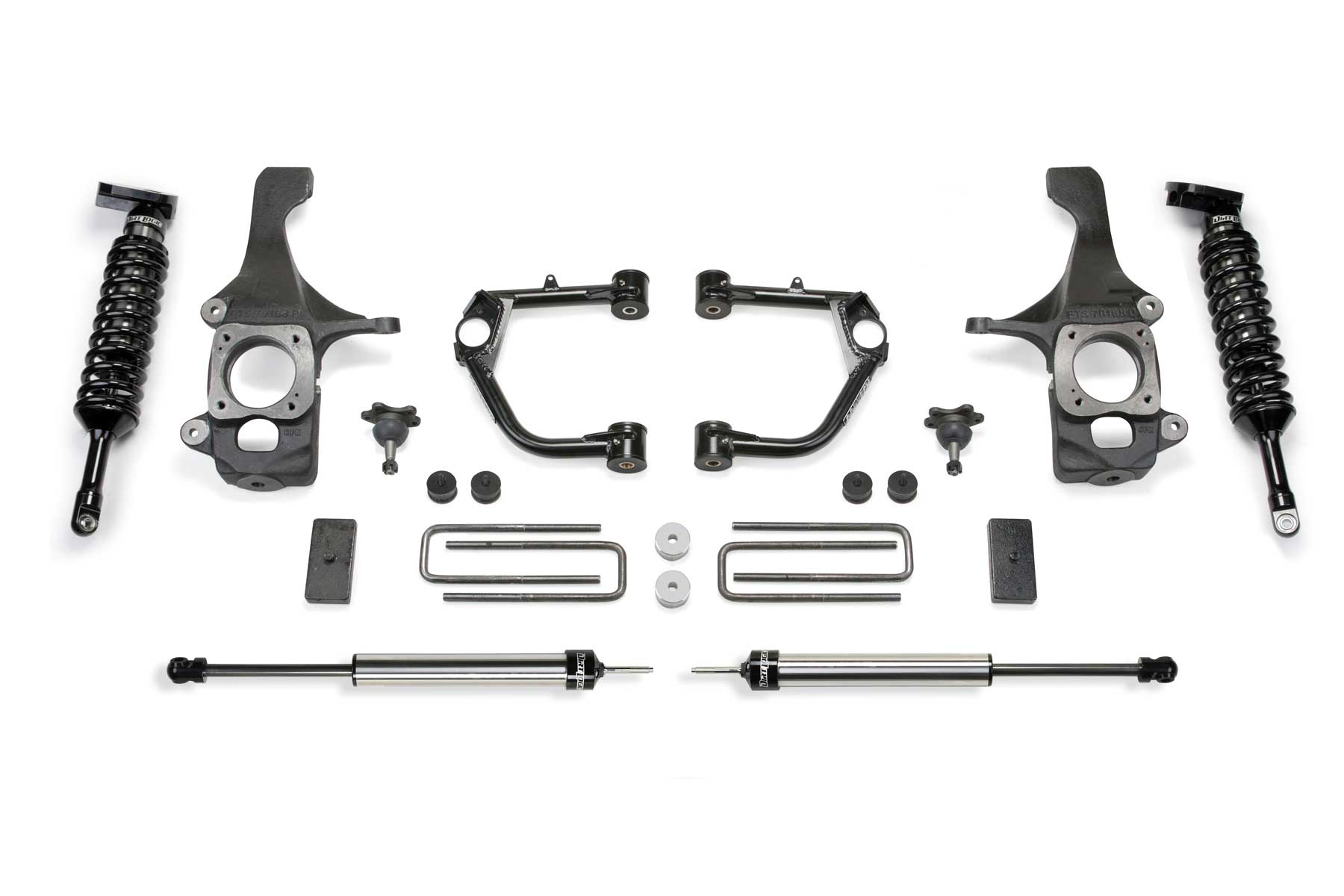 Fabtech 2" Uca Kit W/ Bjs & Dlss 2.5C/O & Rr Dlss 2016-19 Toyota Tundra 4Wd Trd Pro (2016-2019 Tundra) - K7073DL