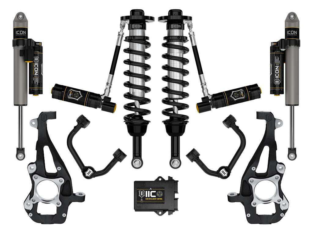 Icon 3.5-4.5in Lift Stage 5 Suspension System With Tubular UCA (2021+ F150) - K93145T