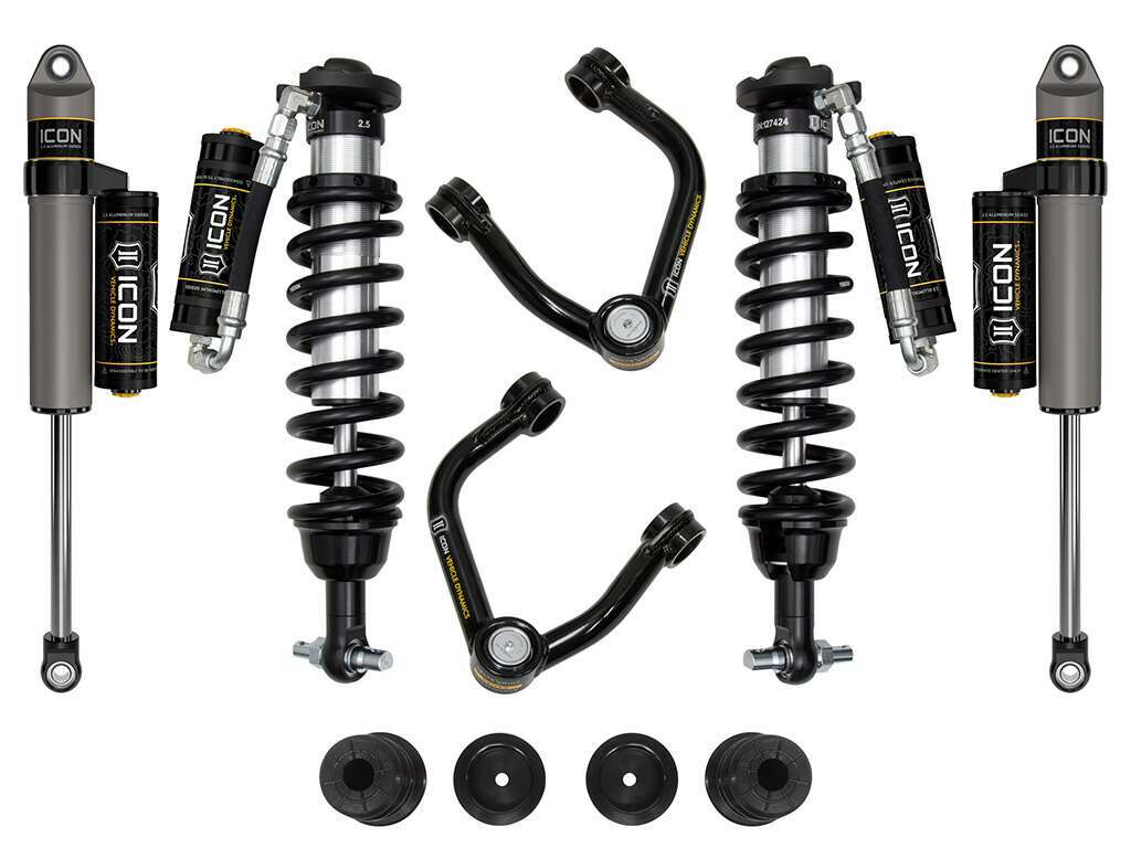 Icon 20-23 Ford Ranger 0-3.5" Stage 4 Suspension System W Tubular Uca Steel Knuckle - K93204TS