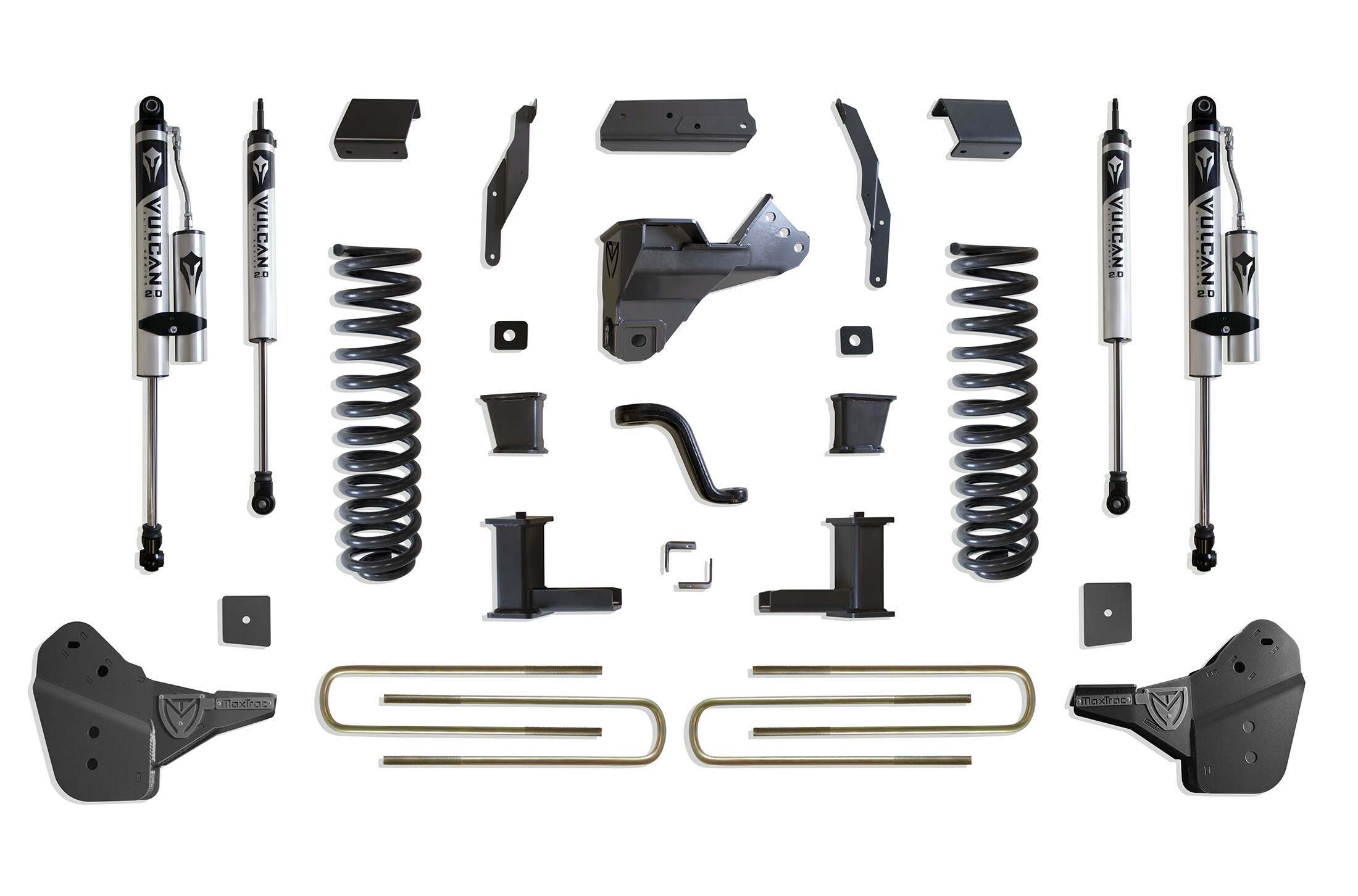 MaxTrac 6" LIFT KIT (VULCAN SERIES RESERVOIR SHOCKS) (2023 F-250, F-350) - K944362VR