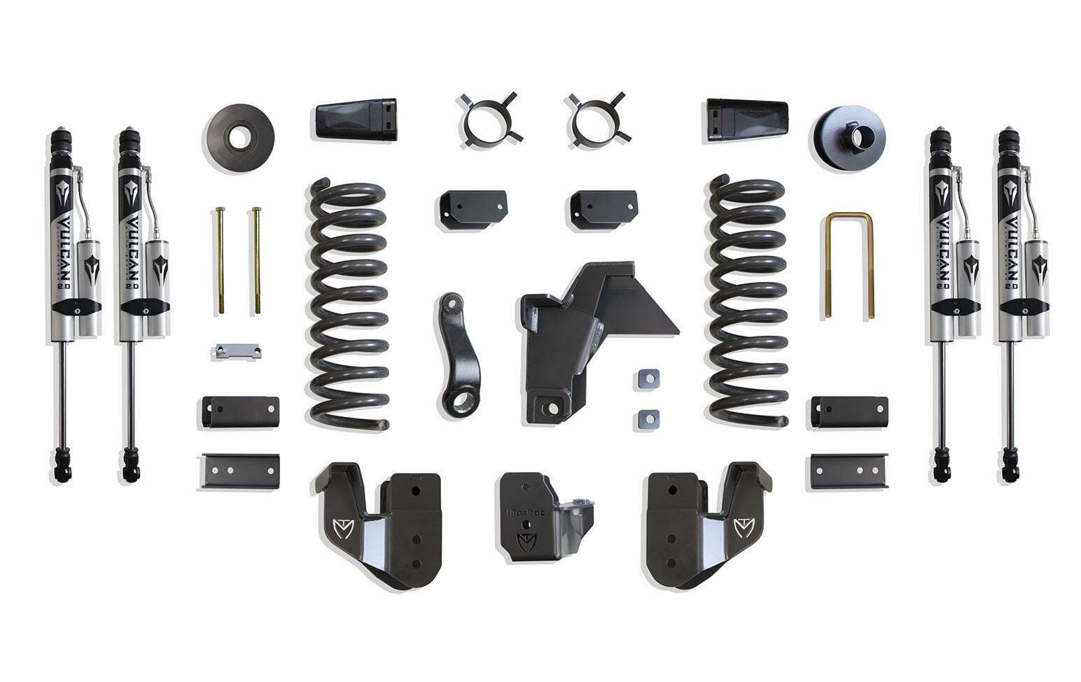 MaxTrac 4" LIFT KIT (VULCAN RESERVOIR SHOCKS) (2019-2023 RAM 2500) - K947441VR