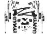 Superlift 4" Lift Kit W/ Fox 2.0 Reservoir Shocks - 05-07 F250/350 4Wd Dsl W/Repradiusarms - K975FX