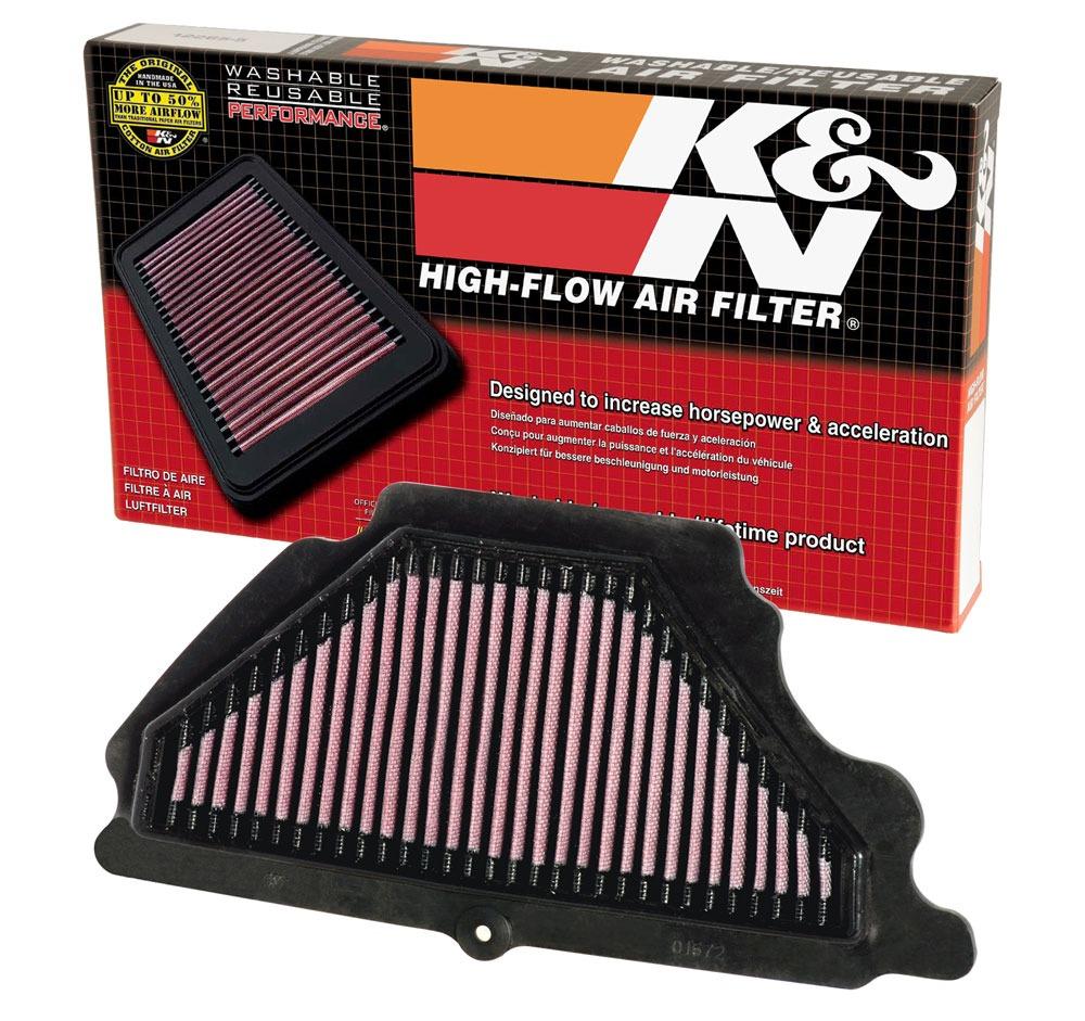K and N Filters Replacement Air Filter (2007-2008 ZX600 Ninja ZX-6R) - KA-6007