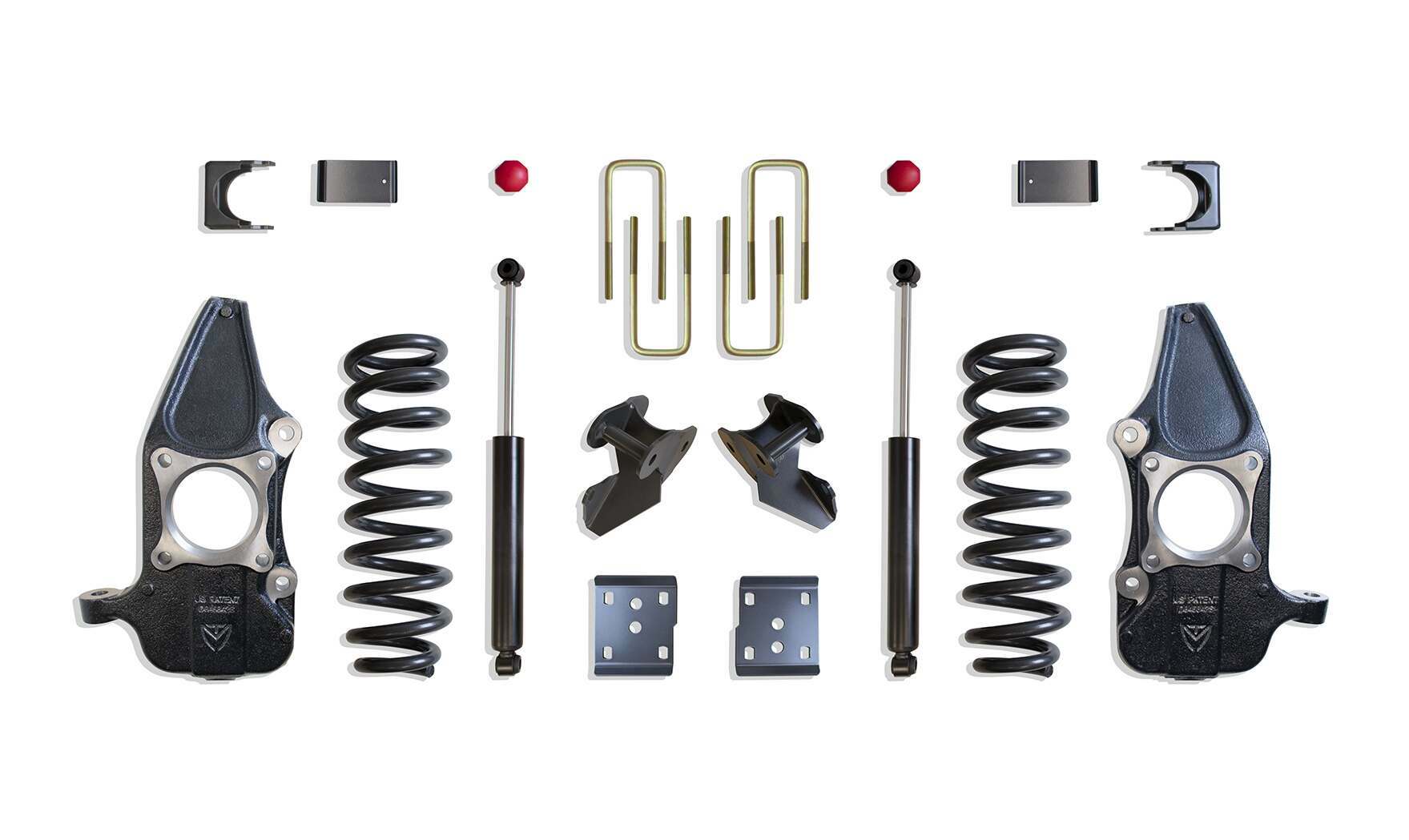 MaxTrac 2009-2014 F-150 4WD 3"/5" LOWERING KIT (SPINDLES, 4DR) (REQUIRES 22" RIMS OR LARGER) - KC333435-4