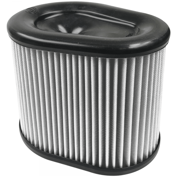 S&B Air Filter For Intake Kits 75-5075 Dry Extendable White S&B (2011-2016 Sierra 3500 HD/Sierra 2500 HD/Silverado 2500 HD/Silverado 3500 HD & 2022-2025 Bronco Raptor) - KF-1062D