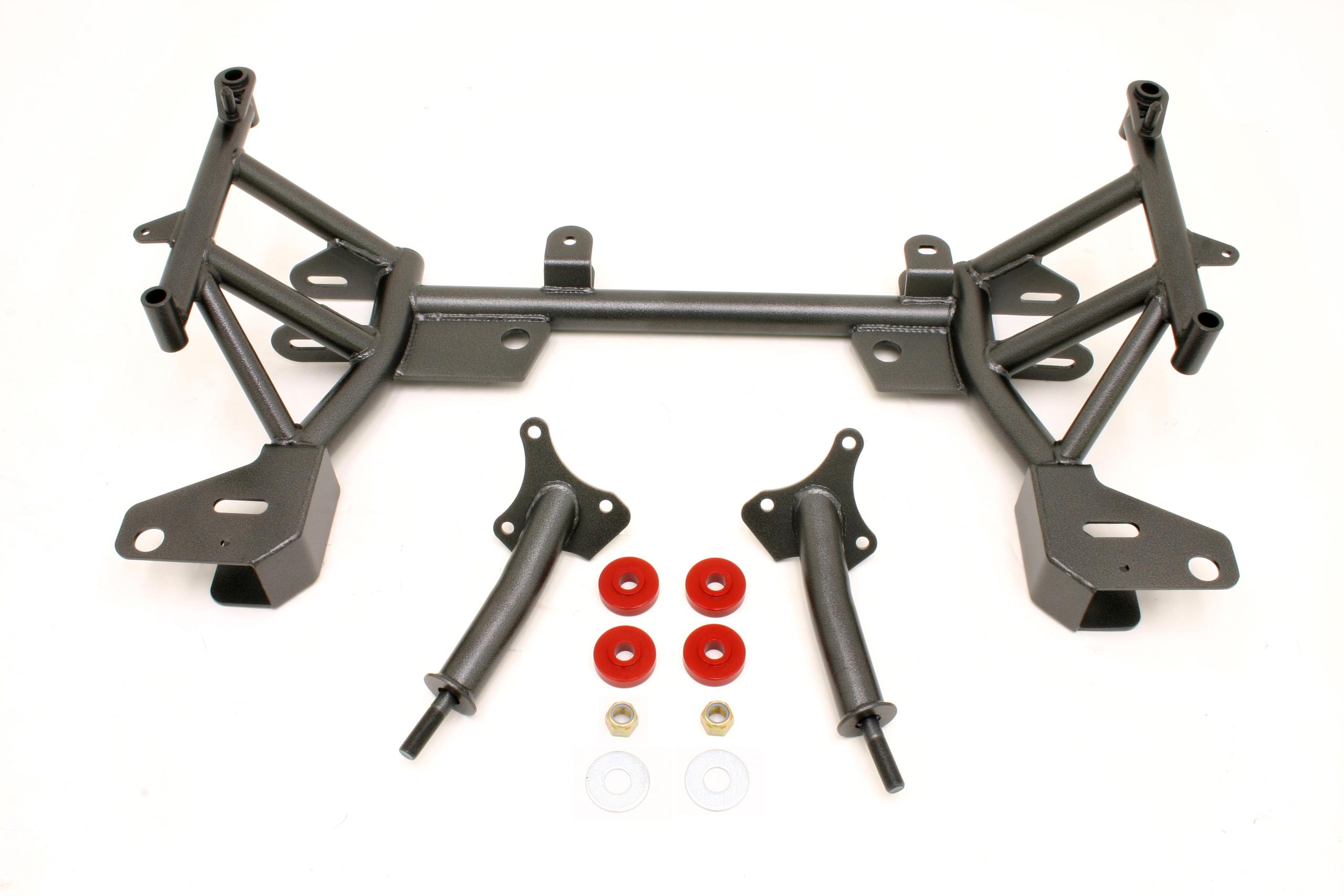 BMR Fabrication K-Member, Sbc/Bbc Motor Mounts, Standard Rack Mounts (1993-2002 Camaro, Firebird) - KM005H