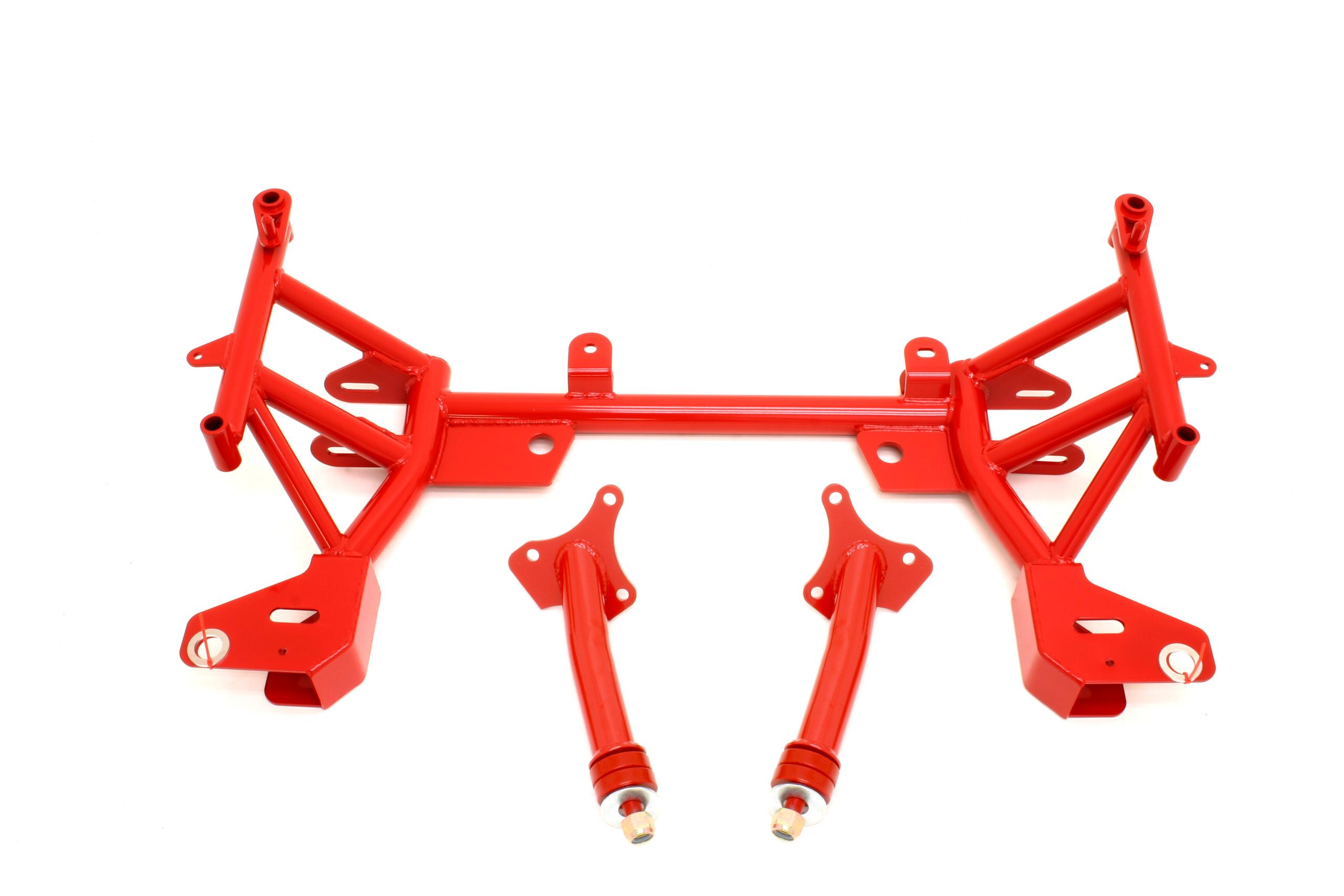 BMR Fabrication K-Member, Sbc/Bbc Motor Mounts, Standard Rack Mounts (1993-2002 Camaro, Firebird) - KM005R