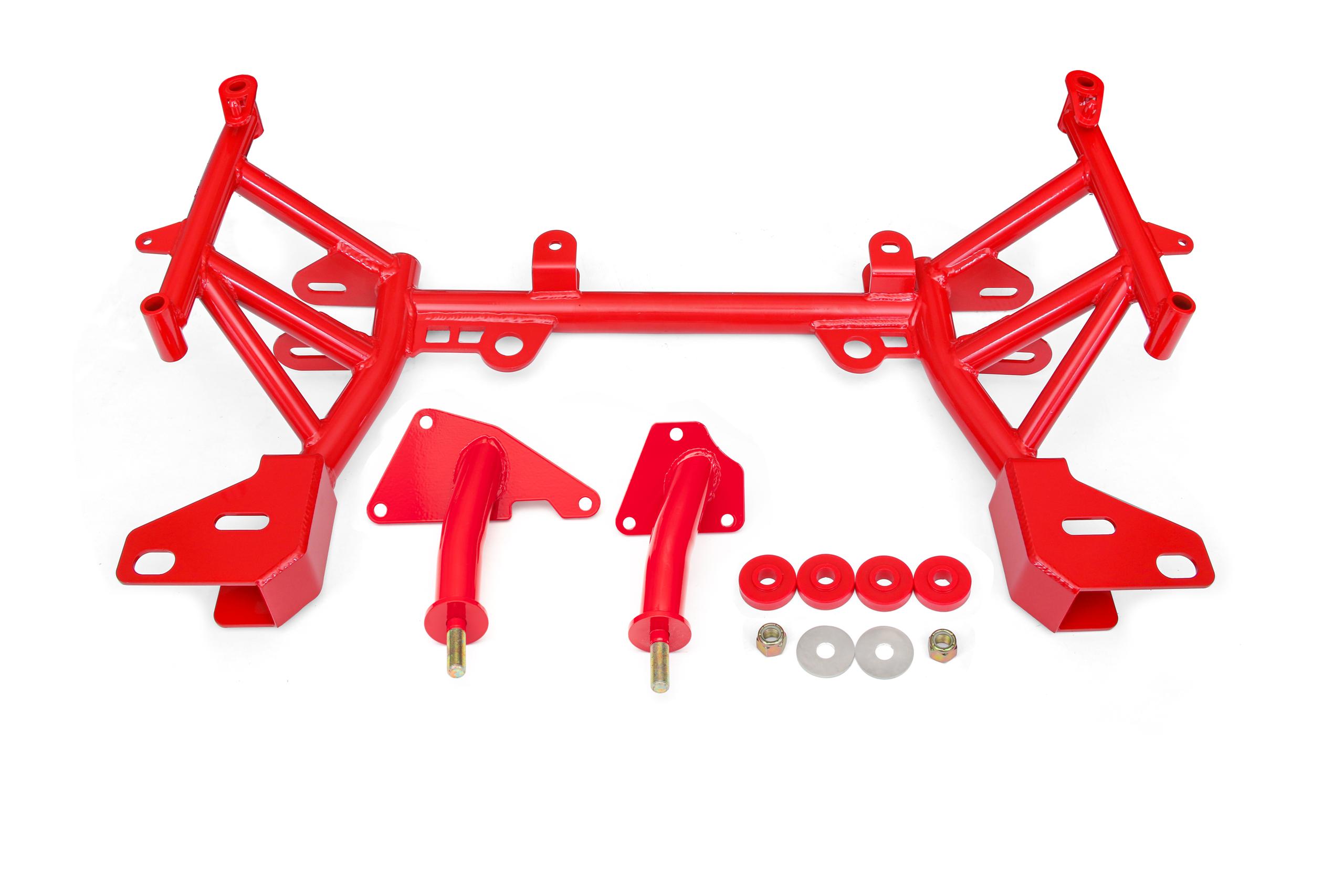 BMR Fabrication K-Member, Lt1 Motor Mounts, Factory Rack Mounts (1993-1997 Camaro Indianapolis 500 Pace Car, Camaro Z28) - KM341R