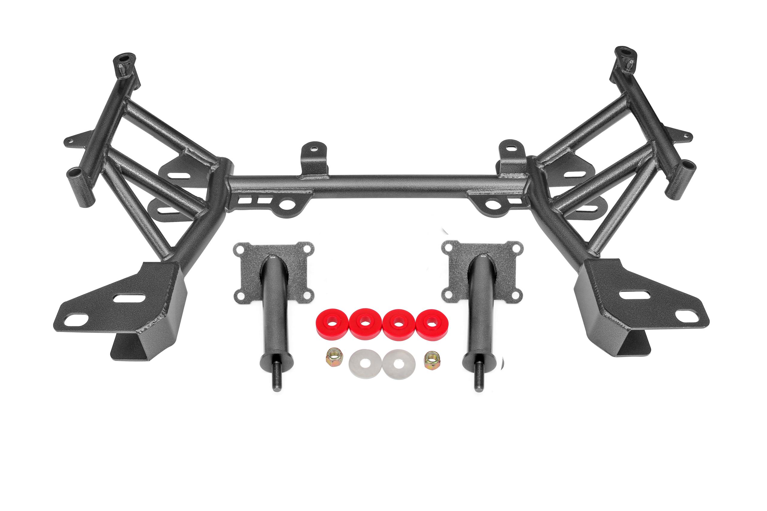 BMR Fabrication K-Member, Low Mount Turbo, Ls1 Motor Mounts, Std Rack Mounts (1998-2002 Camaro Z28, Camaro Z28 SS, Firebird Trans Am, Firebird Formula) - KM344H