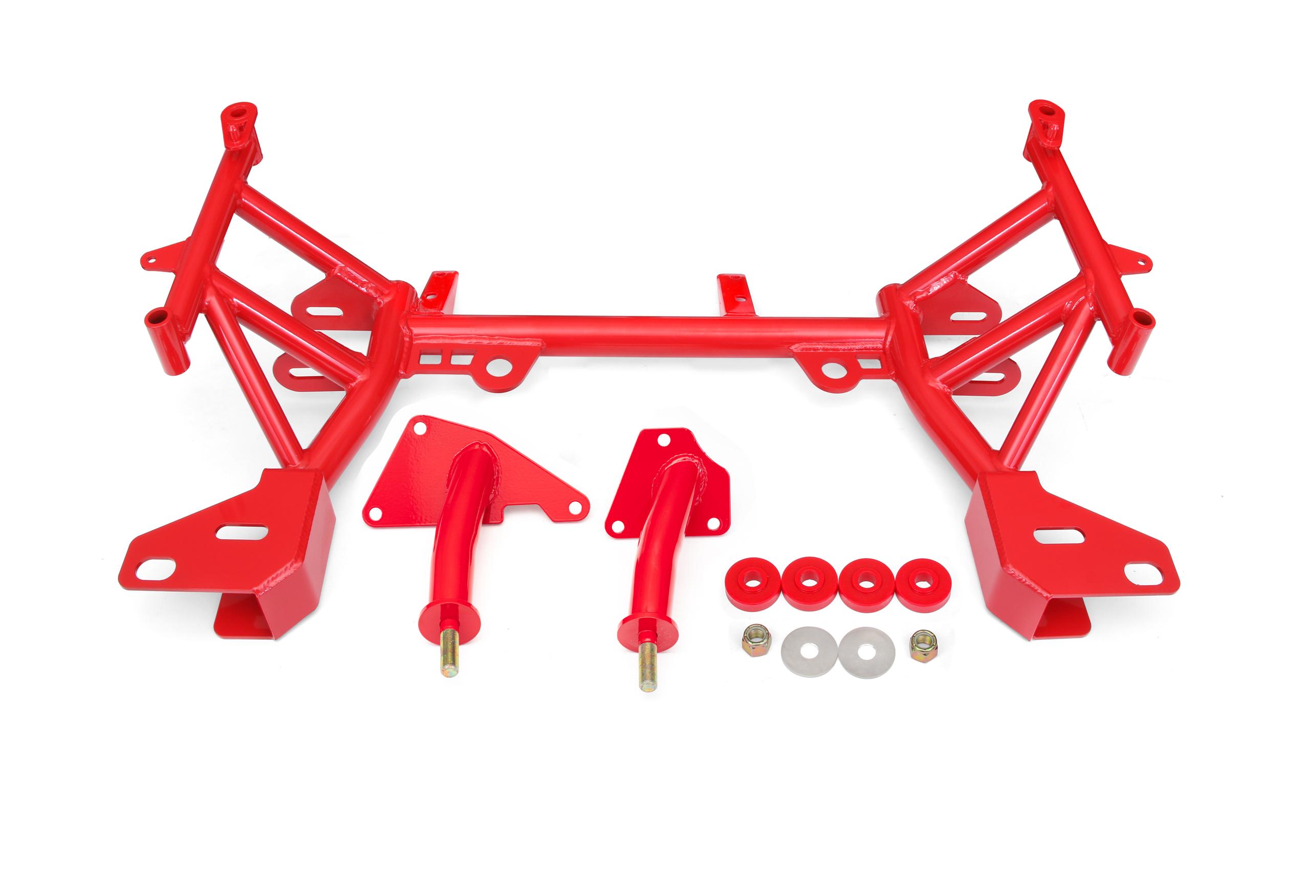 BMR Fabrication K-Member, Lt1 Motor Mounts, Pinto Rack Mounts (1993-1997) - KM346R