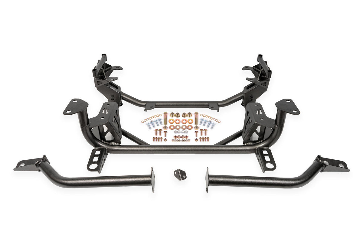 BMR Street K-member - Black Hammertone (2015-2026 Mustang GT) - KM760H