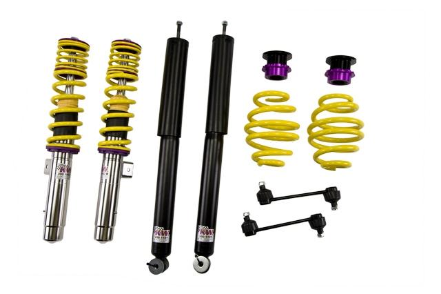 KW V1 Coilover Kit (99-06 3 series E46 (346L, 346C) Sedan, Coupe, Wagon, Convertible; 2WD) - 10220022