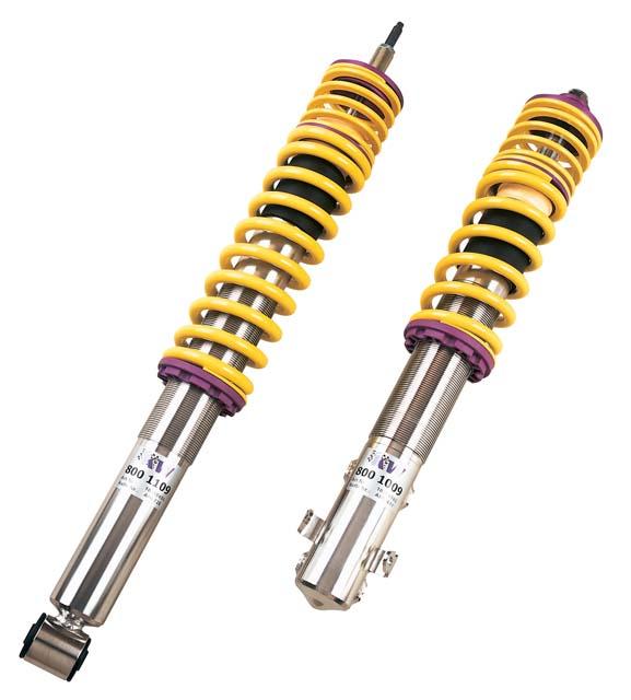 KW V1 Coilover Kit (85-92 Golf II / Jetta II (19E) 2WD, all engines) - 10280003