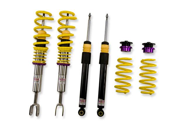 KW V2 Adjustable Coilover Kit (01-08 A4 (8E/B6/B7) Sedan; FWD; all engines) - 15210028