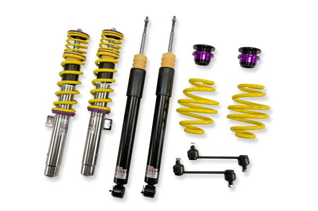 KW V2 Adjustable Coilover Kit (99-06 3 series E46 (346L, 346C) Sedan, Coupe, Wagon, Convertible; 2WD) - 15220022