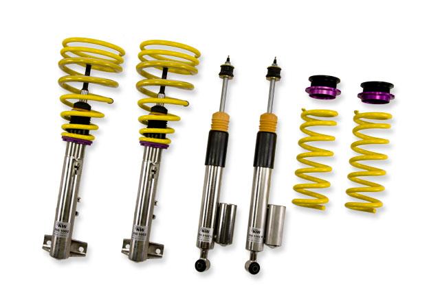 KW V2 Adjustable Coilover Kit (02-04 C-Class (W203 CL), all engines, RWD Sportcoupe) - 15225003