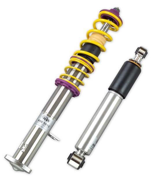 KW V2 Adjustable Coilover Kit (71-81 Beetle (11, 13, 15) 1302 + 1303; Sedan + Convertible) - 15280049